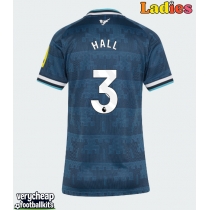 Newcastle United Lewis Hall #3 Replica Away Shirt Ladies 2026-27 Short Sleeve